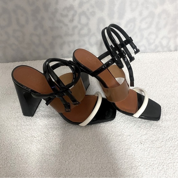 ASOS DESIGN Women’s Native Triple Strap Block Heeled Sandals Size UK 3/US 5 NWOT - Picture 5 of 10